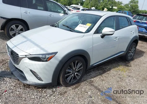 2016 Mazda Cx-3 Grand Touring z USA, uszkodzony, nr VIN JM1DKFD72G0139305